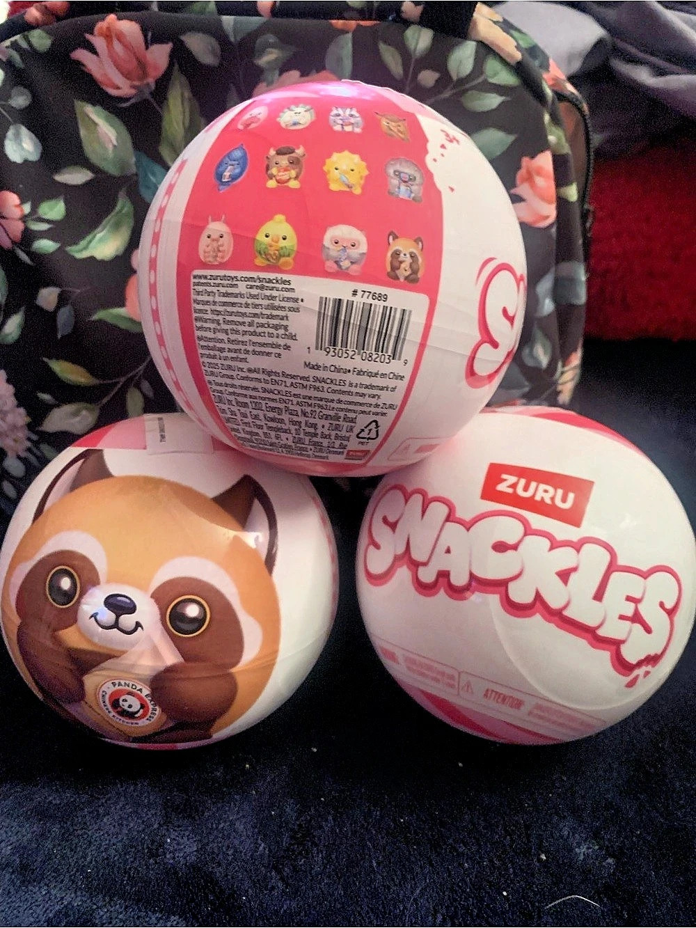 ZURU Snackles Surprise Capsule Collectible Toy Balls Bundle